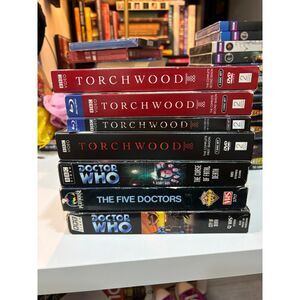 Doctor‎ Who & Torchwood Blu-Ray and DVD Collection w. Bonus VHS